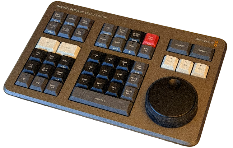 DaVinci Resolve Speed Editor 调色键盘